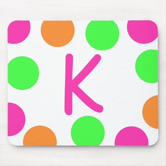 Polka Dot Muismat (Voorkant)