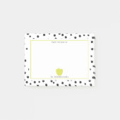 Polka Dot + Neon Apple Teacher Post-it® Notes (Voorkant)
