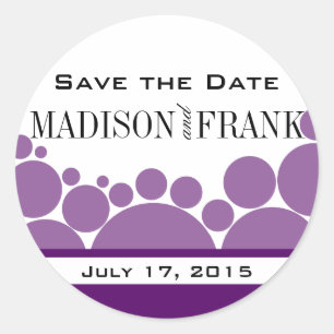 Polka Dot Parade PAARSE Ronde Sticker