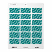 Polka Dot Patroon Label (Full Sheet)