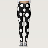 "Polka Dot" Patroonpatronen Leggings (Voorkant)