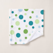 Polka dot pattern (Gant de toilette)