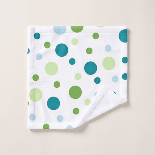 Polka dot pattern (Gant de toilette)