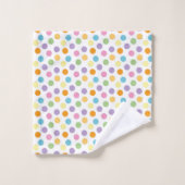 Polka Dot Pattern Bad Handdoek (Wasdoekje)