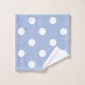 Polka dot pattern bad handdoek (Wasdoekje)