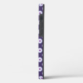 Polka Dot Pattern - Blue Violet Paars Lavender Case-Mate iPhone Case (Achterkant / Links)