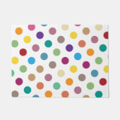 Polka Dot Pattern Deurmat (Voorkant)