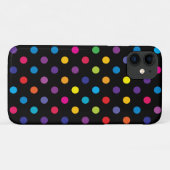 Polka Dot Pattern iPhone, Plus en Pro Hoesje (Achterkant (horizontaal))