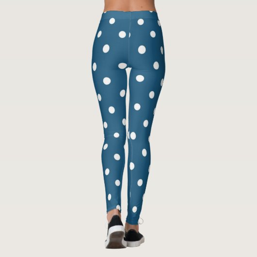 Polka Dot Pattern Leggings (Achterkant)