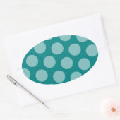 Polka Dot Pattern Sticker (Envelop)