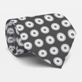 Polka Dot Pattern Stropdas (Opgerold)