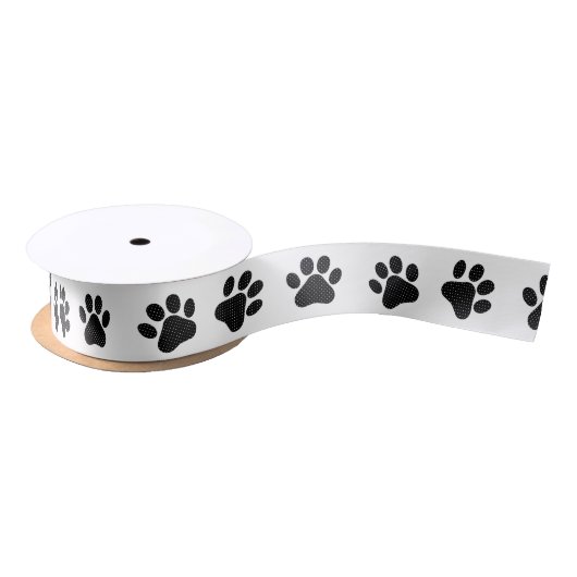 Polka Dot Paw Prints Lint (Spoel)