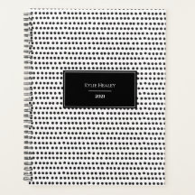 Polka Dot Personalized Planner
