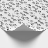 Polka Dot Petals Pattern Cadeaupapier (Hoek)