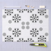 Polka Dot Petals Pattern Tissuepapier (Craft)