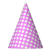 Polka Dot Pink Party Pet Feesthoedjes (Links)