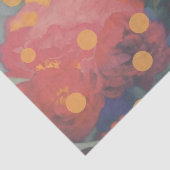 Polka Dot Pioen Parade Tissue Papier (Detail)