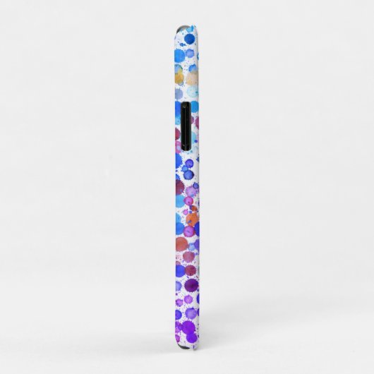 Polka Dot Pixly Case-Mate iPhone Case (Achterkant/rechts)