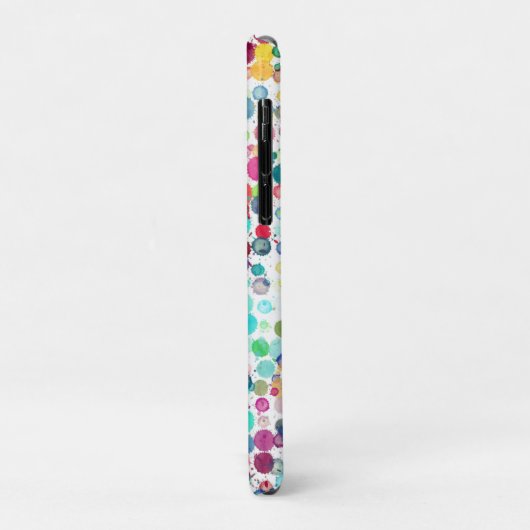 Polka Dot Pixly Case-Mate iPhone Case (Achterkant/links)