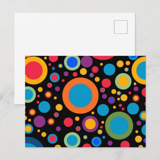 Polka Dot Potpurri Briefkaart (Voorkant / Achterkant)