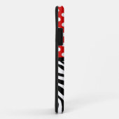 Polka Dot Red & Zebra Print iPhone 5 Hoesje (Achterkant/rechts)