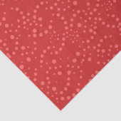 Polka dot rood roze feestelijk tissuepapier (Detail)