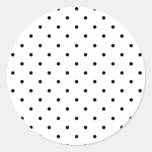 Polka Dot & Roze Envelop Seal Sticker (Voorkant)