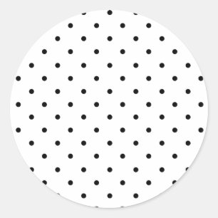 Polka Dot & Roze Envelop Seal Sticker