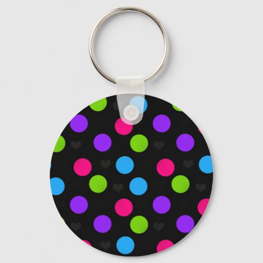 Polka Dot Sleutelhanger (Voorkant)