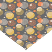 Polka Dot Stripe Pattern Korte Tafelloper (Hoek)