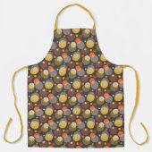 Polka Dot Stripe Pattern Schort (Voorkant)