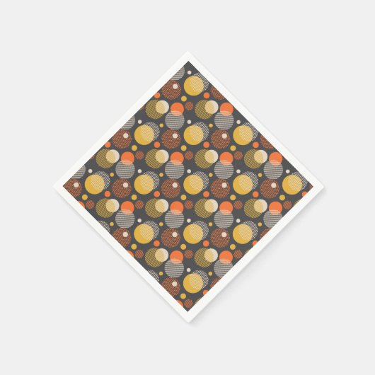 Polka Dot Stripe Pattern Servet (Hoek)