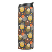 Polka Dot Stripe Pattern Thermosbeker (Gedraaid links)