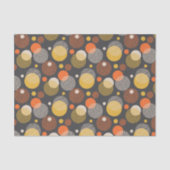 Polka Dot Stripe Pattern Tissuepapier (Voorkant)