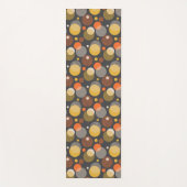 Polka Dot Stripe Pattern Yogamat (Voorkant)