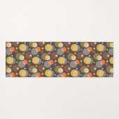 Polka Dot Stripe Pattern Yogamat (Voorkant (horizontaal))