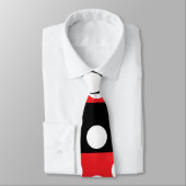 Polka Dot Stripes Patroon Stropdas (Gebonden)