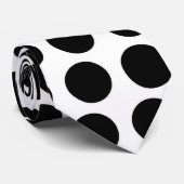 Polka dot - Stropdas (Opgerold)