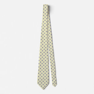 Polka Dot Stropdassen voor mannen   Brass Yellow a