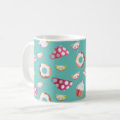 Polka Dot Tasses Gâteaux Donuts Citrons Pamplemous (Devant gauche)