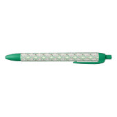 Polka Dot Teapot Pattern Zwarte Inkt Pen (Bodem)