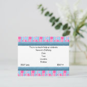 POLKA DOT THÈME ANNIVERSAIRE INVITATIONS DU PARTI (Debout devant)