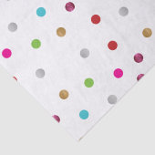 Polka Dot Tissue Paper Tissuepapier (Detail)