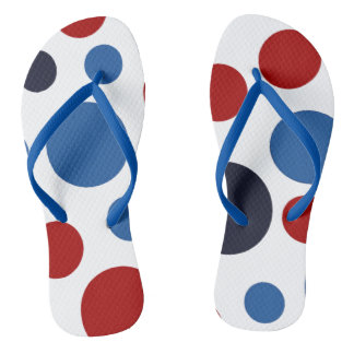 Polka-Dot USA Patriottische Teenslippers