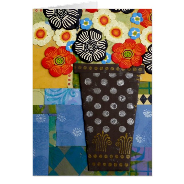 Polka Dot Vase (Voorkant)