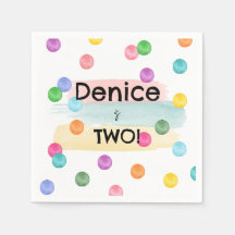 Polka Dot Verjaardagsfeestje Uitnodigen