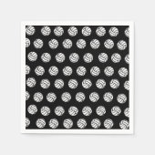 Polka Dot Volleybal Patten Papieren servetten (Voorkant)