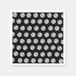 Polka Dot Volleyball Patten Paper Napkins Servet