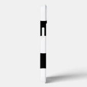 Polka Dot (zwart & wit) Elke maat  Case-Mate iPhone Case (Achterkant / Rechts)