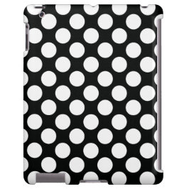 Polka Dot (zwart & wit) Elke maat  iPhone 13 Hoesje